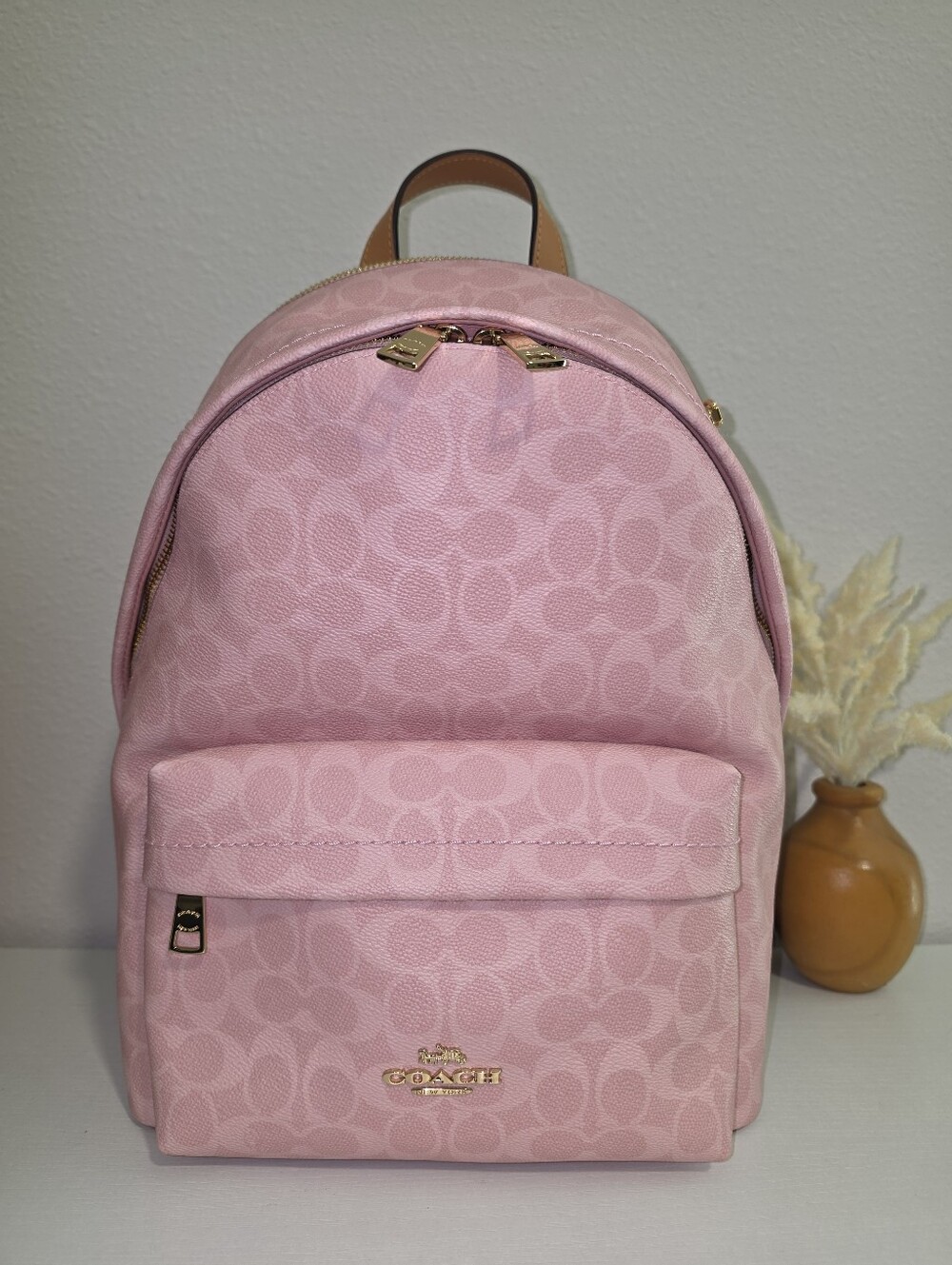 Coach Powder Pink Backpack - Picture 16 of 16